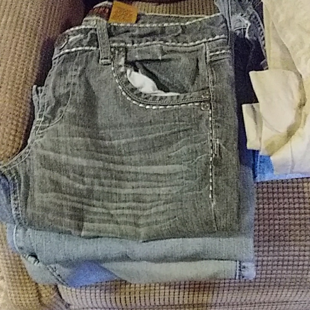 Ladies Juniors 3pair  denim size 5 three pairs